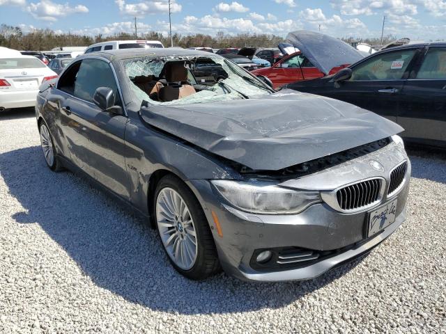 WBA3V9C5XFP946579 - 2015 BMW 428 XI GRAY photo 1