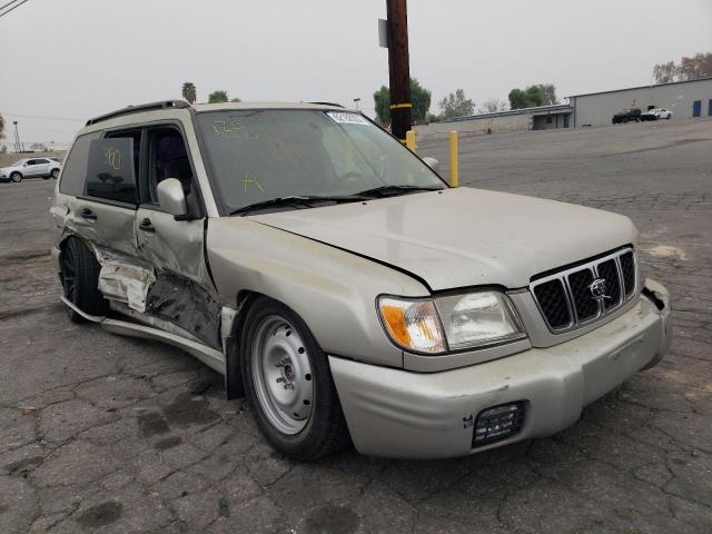 JF1SF65681H724437 - 2001 SUBARU FORESTER S ვერცხლისფერი ფოტო 1