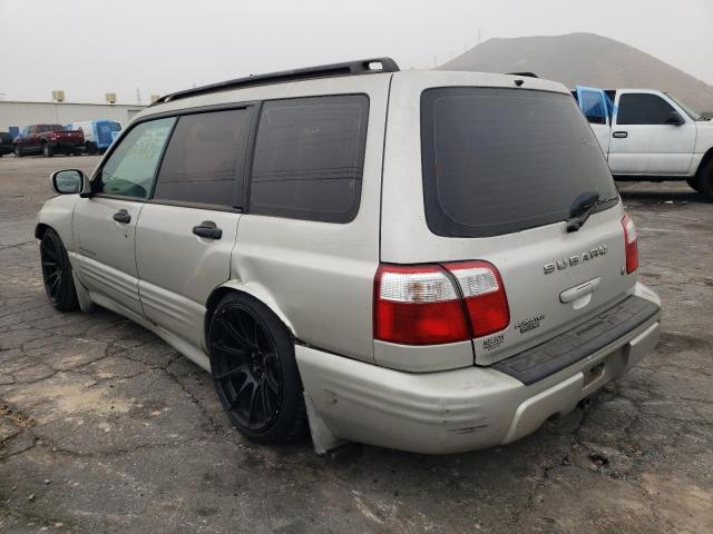 JF1SF65681H724437 - 2001 SUBARU FORESTER S ვერცხლისფერი ფოტო 3