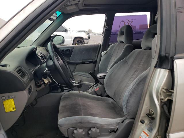 JF1SF65681H724437 - 2001 SUBARU FORESTER S ვერცხლისფერი ფოტო 5
