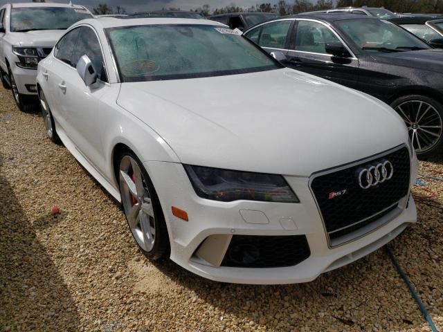 WUAW2AFC8EN902971 - 2014 AUDI RS7 WHITE photo 1