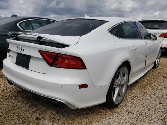 WUAW2AFC8EN902971 - 2014 AUDI RS7 WHITE photo 4