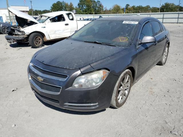 1G1ZC5E10BF318710 - 2011 CHEVROLET MALIBU 1LT ნაცრისფერი ფოტო 2