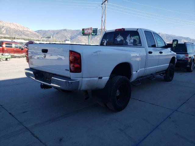 3D7MX48A97G803712 - 2007 DODGE RAM 3500 S WHITE photo 4