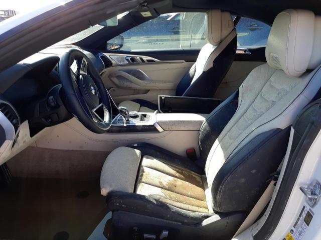 WBAFY4C02MCG36736 - 2021 BMW M850XI WHITE photo 7