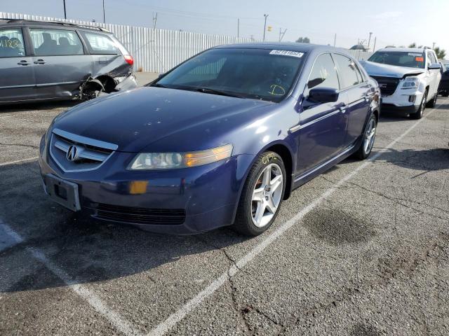 19UUA66216A026539 - 2006 ACURA 3.2TL BLUE photo 2