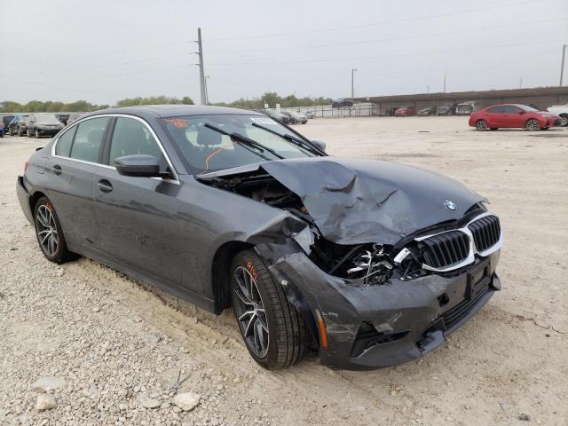 3MW5R1J00L8B16743 - 2020 BMW 330I GRAY photo 1