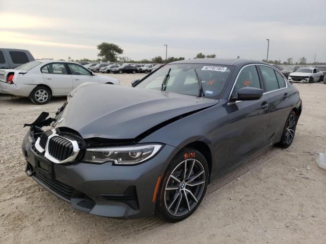 3MW5R1J00L8B16743 - 2020 BMW 330I GRAY photo 2