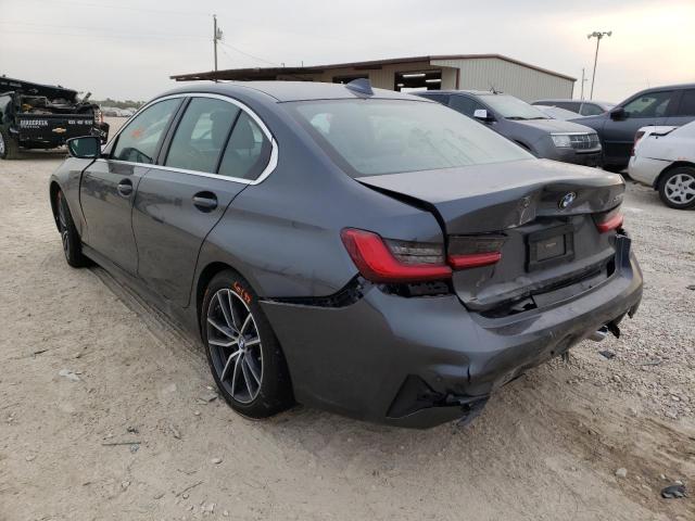 3MW5R1J00L8B16743 - 2020 BMW 330I GRAY photo 3