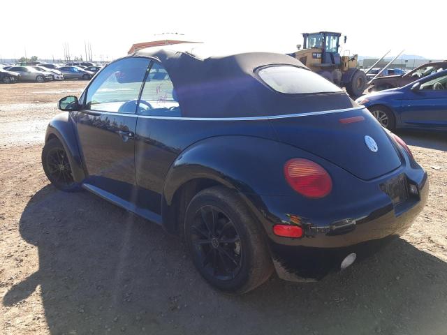3VWCK21Y13M308879 - 2003 VOLKSWAGEN NEW BEETLE 黑色 照片 3