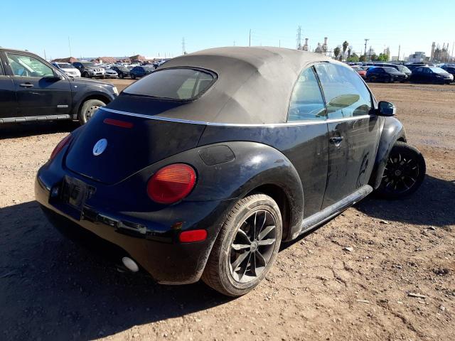 3VWCK21Y13M308879 - 2003 VOLKSWAGEN NEW BEETLE 黑色 照片 4