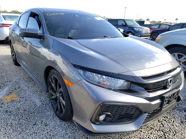 SHHFK7H91KU412642 - 2019 HONDA CIVIC SPOR CHARCOAL photo 1