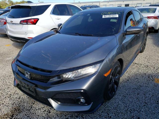 SHHFK7H91KU412642 - 2019 HONDA CIVIC SPOR CHARCOAL photo 2