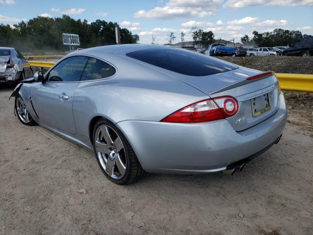 SAJWA43C789B27814 - 2008 JAGUAR XKR SILVER photo 3