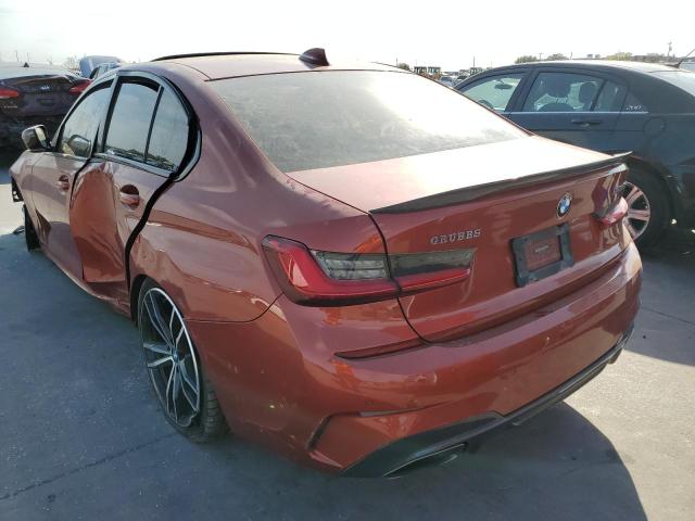 WBA5U7C05LFH32303 - 2020 BMW M340I ORANGE photo 3