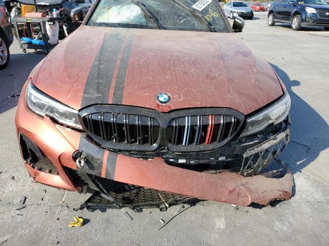 WBA5U7C05LFH32303 - 2020 BMW M340I ORANGE photo 9