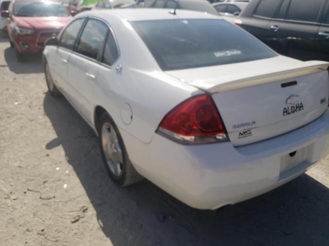 2G1WD58C569100841 - 2006 CHEVROLET IMPALA SUP 白色 照片 3