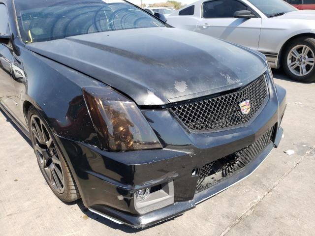 1G6DK1ED5B0135834 - 2011 CADILLAC CTS PERFOR შავი ფოტო 9