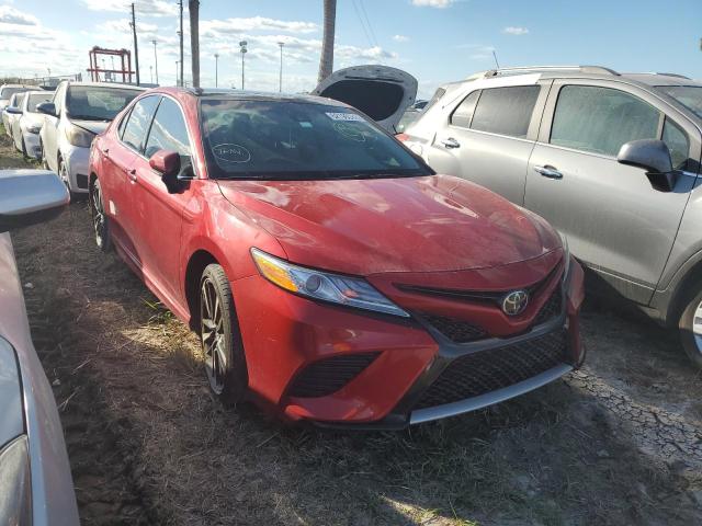 4T1K61AK6LU361321 - 2020 TOYOTA CAMRY XSE RED photo 1