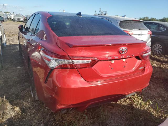 4T1K61AK6LU361321 - 2020 TOYOTA CAMRY XSE RED photo 3