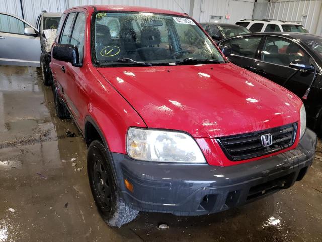 JHLRD184X1C015603 - 2001 HONDA CR-V LX RED photo 1