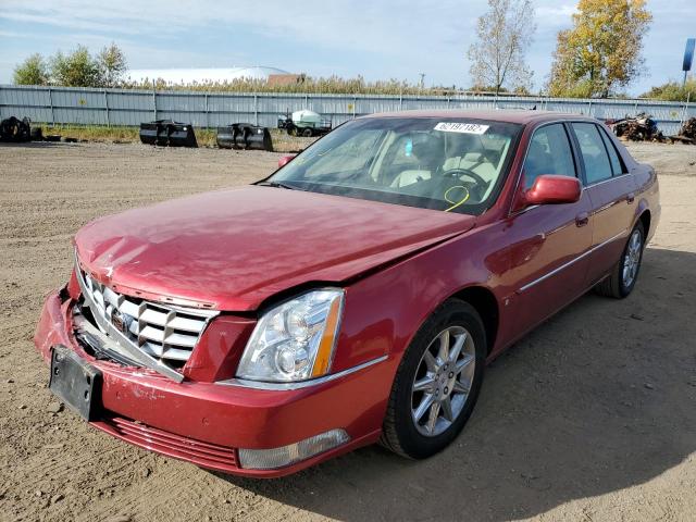 1G6KD5EY7AU106631 - 2010 CADILLAC DTS LUXURY RED photo 2