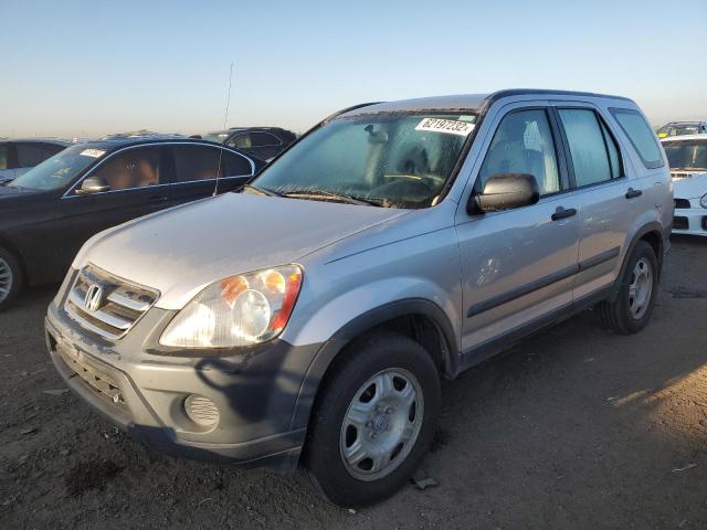 SHSRD78556U428850 - 2006 HONDA CR-V LX SILVER photo 2