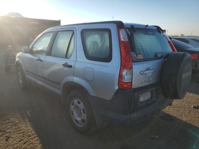 SHSRD78556U428850 - 2006 HONDA CR-V LX SILVER photo 3