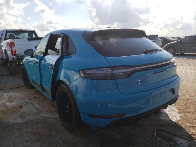 WP1AG2A56MLB53720 - 2021 PORSCHE MACAN GTS TURQUOISE photo 3