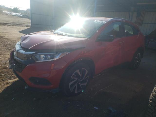 3CZRU6H18KG700708 - 2019 HONDA HR-V SPORT RED photo 2