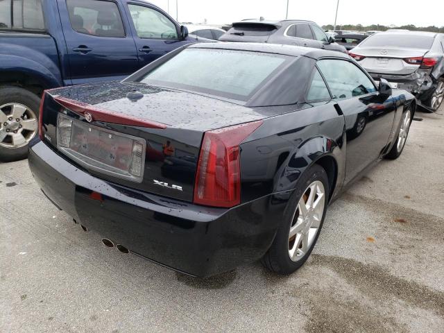 1G6YV34A555603760 - 2005 CADILLAC XLR BLACK photo 4