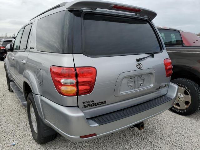 5TDBT48A02S083322 - 2002 TOYOTA SEQUOIA LI SILVER photo 3