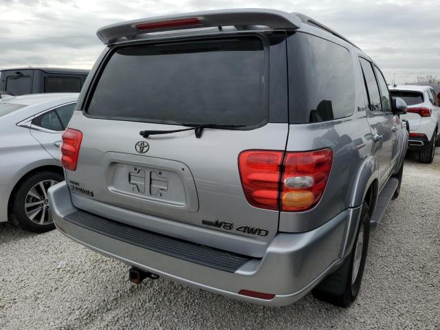 5TDBT48A02S083322 - 2002 TOYOTA SEQUOIA LI SILVER photo 4