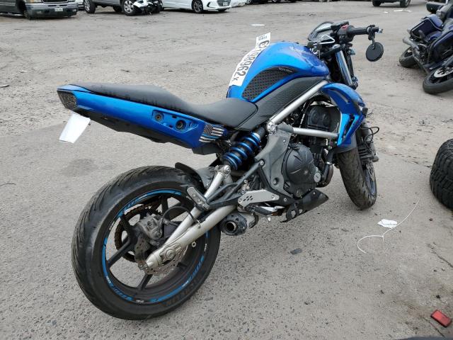 JKAEREC109DA31684 - 2009 KAWASAKI ER650 C BLUE photo 4