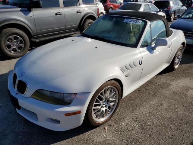 WBACH3343YLF72129 - 2000 BMW Z3 2.8 WHITE photo 2