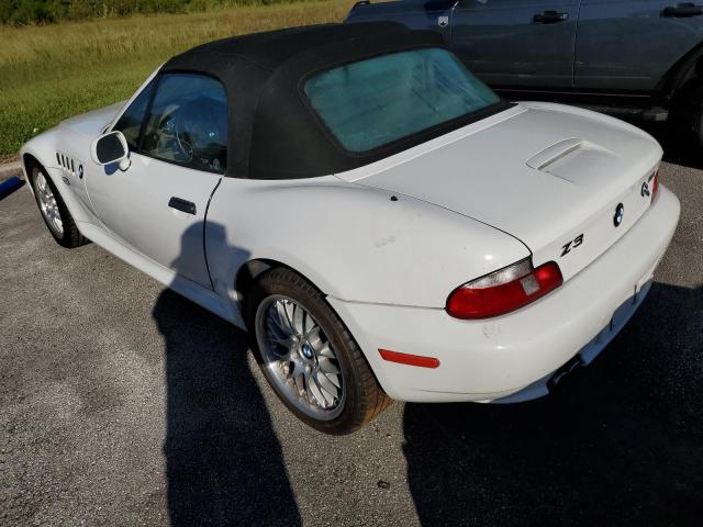 WBACH3343YLF72129 - 2000 BMW Z3 2.8 WHITE photo 3