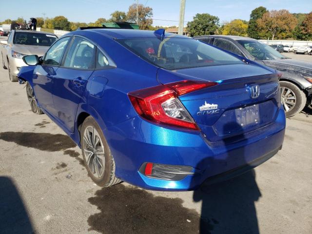 2HGFC1F72HH650646 - 2017 HONDA CIVIC EXL Mavi foto 3