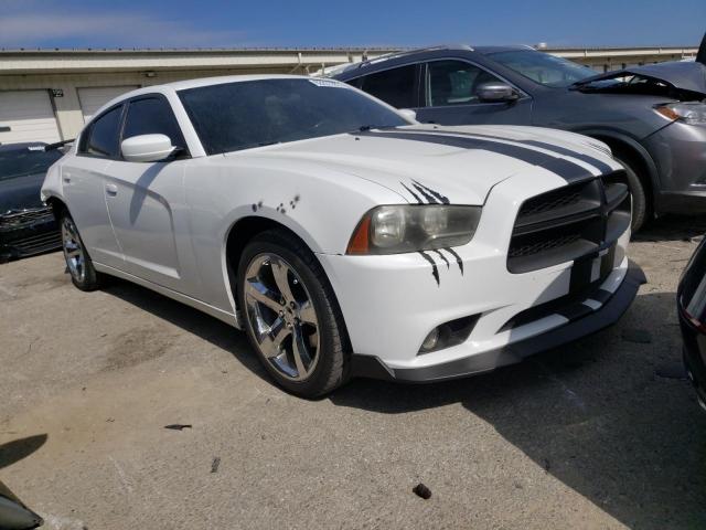 2C3CDXAT1DH568170 - 2013 DODGE CHARGER PO WHITE photo 1