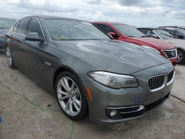 WBAXA5C57ED001868 - 2014 BMW 535 D GRAY photo 1