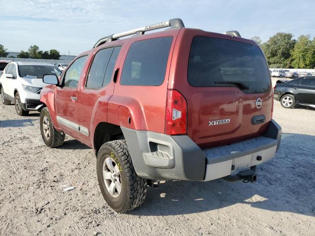 5N1AN0NU6DN810433 - 2013 NISSAN XTERRA X RED photo 3