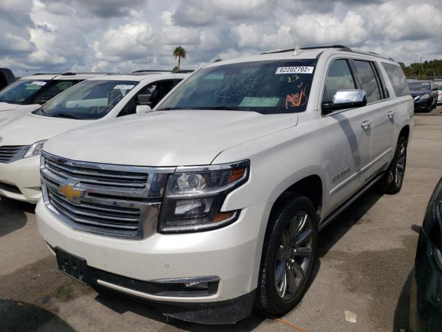 1GNSKJKC6HR142111 - 2017 CHEVROLET SUBURBAN K WHITE photo 2