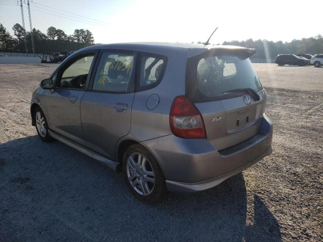 JHMGD37667S001004 - 2007 HONDA FIT S 灰色 照片 3