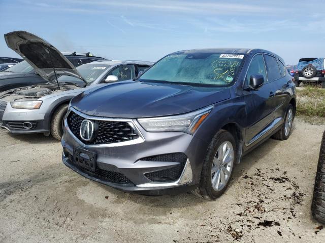 5J8TC2H38KL015640 - 2019 ACURA RDX BLUE photo 2