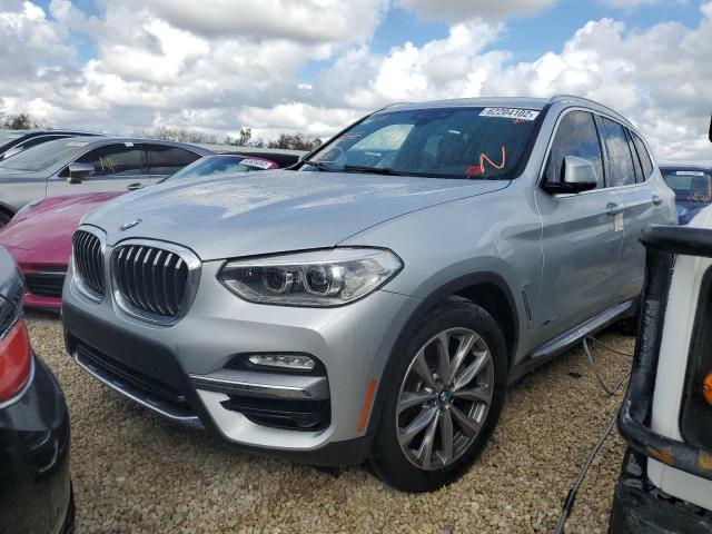 5UXTR9C56JLD64312 - 2018 BMW X3 3.0 SILVER photo 2