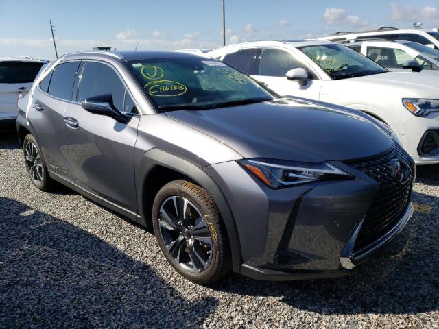 JTHX9JBH9M2041104 - 2021 LEXUS UX 250H GRAY photo 1