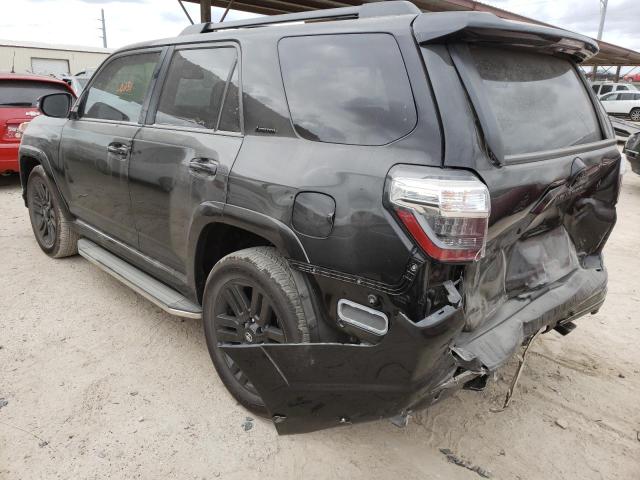 JTECU5JR3M5245133 - 2021 TOYOTA 4RUNNER NI BLACK photo 3