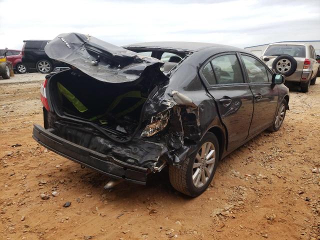 19XFB2F9XCE300176 - 2012 HONDA CIVIC EXL Noir photo 4