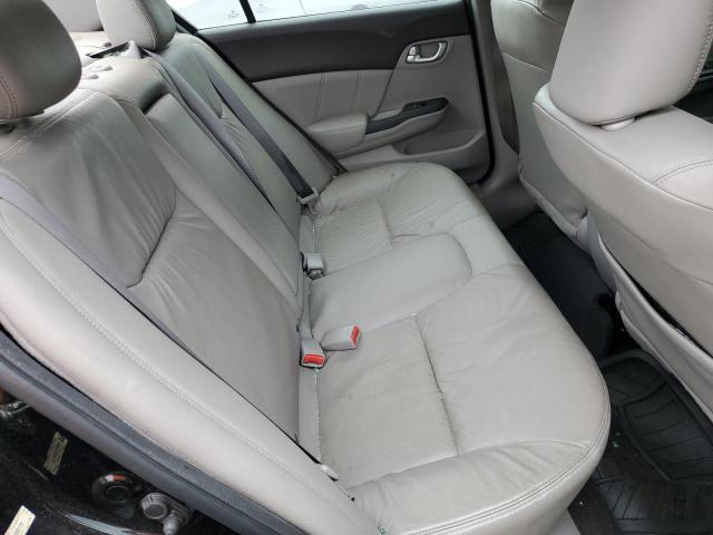 19XFB2F9XCE300176 - 2012 HONDA CIVIC EXL Noir photo 6