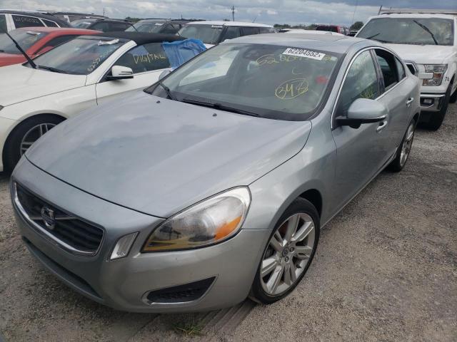 YV1902FH3D2231950 - 2013 VOLVO S60 T6 GRAY photo 2