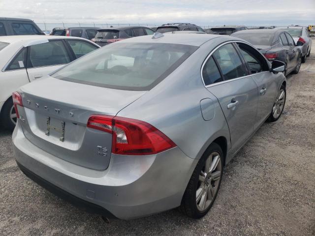 YV1902FH3D2231950 - 2013 VOLVO S60 T6 GRAY photo 4